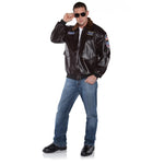 Flying High Jet Pilot Adult Costume Bomber Jacket XX-Large