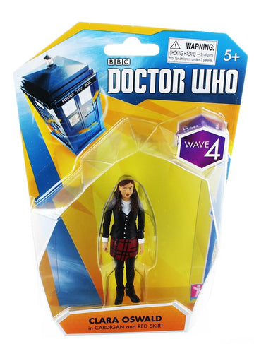 Doctor Who 3.75" Action Figure: Clara Oswald (Cardigan/ Red Skirt)