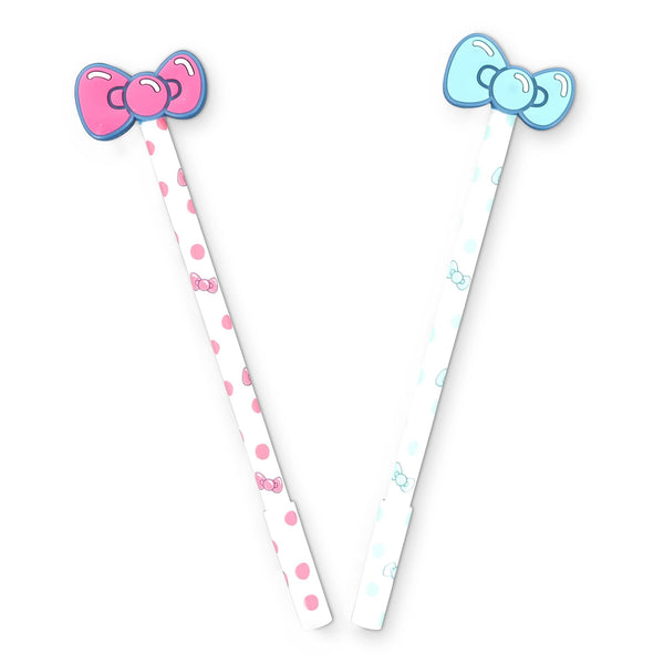 Hello Kitty Ink Pen 2-Pack with Bow Toppers