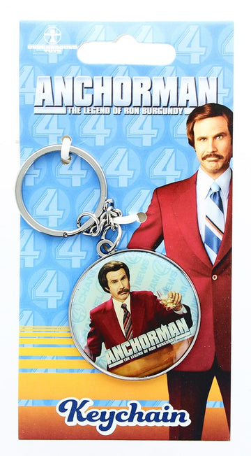 Anchorman The Legend of Ron Burgundy Keychain