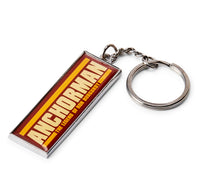 Anchorman The Legend of Ron Burgundy Logo Keychain