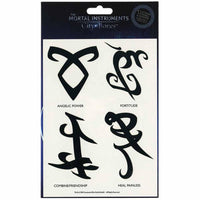 The Mortal Instruments City of Bones Temporary Tattoo Set