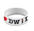 Doctor Who Rubber Wristband I Heart The Doctor