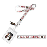 Doctor Who Under His Protection with 3D Matt Smith Lanyard Charm