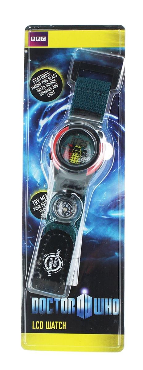 Doctor Who Interchangeable Head LCD Watch