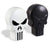 Marvel The Punisher Black & White Skull Logo Ceramic Salt & Pepper Shaker Set