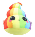 Glitter Galaxy 6-Inch Rainbow Poop Collectible Plush