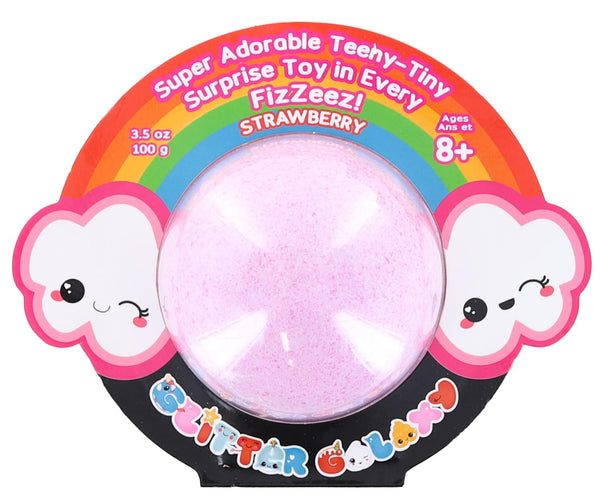 Glitter Galaxy FIZZEEZ Super Adorable Teeny-Tiny Surprise Toy § Strawberry