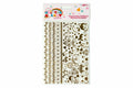 Glitter Galaxy Gold Shimmer Temporary Tattoo Sheet Wave 1