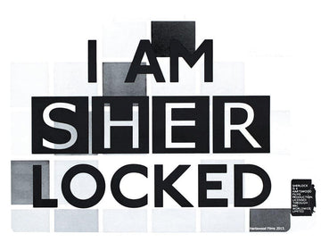 Sherlock Holmes "I Am Sher Locked" Sticker