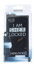 Sherlock Holmes iPhone 4 Hard Snap Case I Am Sher Locked