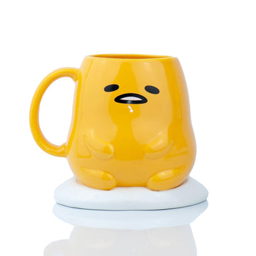 Gudetama Collectible § Gudetama The Lazy Egg 3D Ceramic Mug 16 Ounces