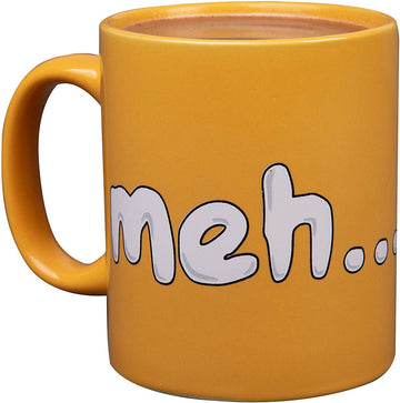 Gudetama The Lazy Egg 11oz Ceramic Meh Mug