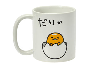 Gudetama Sitting In Eggshell 20-Oz Ceramic Mug