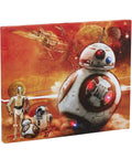 Star Wars BB-8 Illuminating Canvas Wall Art