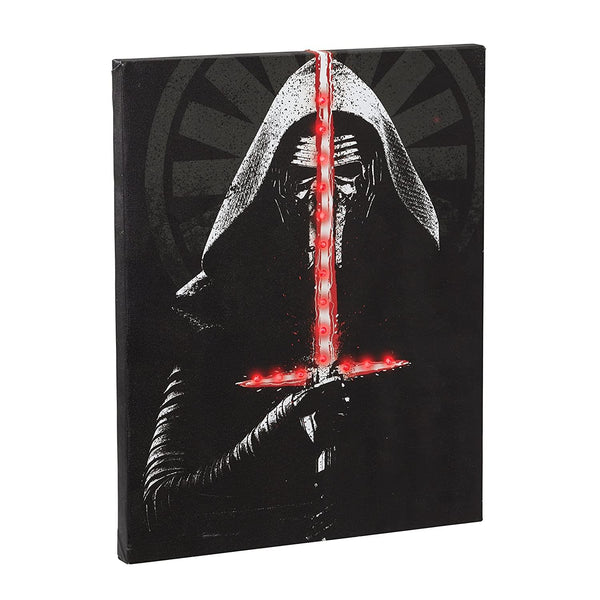 Star Wars Kylo Ren Illuminating Canvas Wall Art