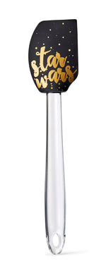 Star Wars 11” Silicone Spatula - Black/Gold Text “Star Wars”