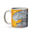 Star Wars Millennium Falcon Grid Schematics - 20oz Ceramic Mug