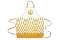 Star Wars White/Gold Adult Apron & Oven Mitt Set - Rebel Design