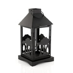 Star Wars Black Stamped Lantern § Imperial AT-AT Walker § 14 Inches Tall