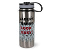 Star Wars Stormtroopers "Vader's Coming, Look Busy" Canteen Water Bottle § Holds 18 Ounces