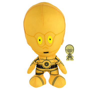 Star Wars C-3PO Stylized 7 Inch Plush With Enamel Pin