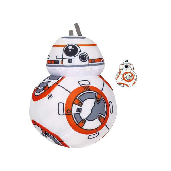 Star Wars BB-8 Stylized 7 Inch Plush With Enamel Pin