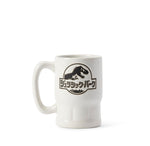 Jurassic Park Japanese Logo 3.5” x 3.3” Ceramic Mini Mug