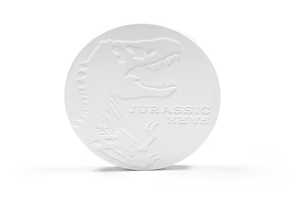 Jurassic Park Tyrannosaurus Rex Logo Heavy Duty Ceramic Coaster § 4 Inches Round