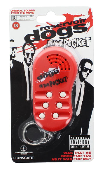 Reservoir Dogs In Your Pocket R-Rated Electronic Talking Key Chain