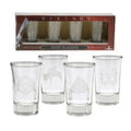 Viking Set of 4 Shot Glasses