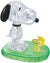 Peanuts Snoopy & Woodstock 42 Piece 3D Crystal Jigsaw Puzzle