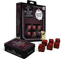 Nightmare Before Christmas Premium Dice Set § Includes 6 Acrylic Dice