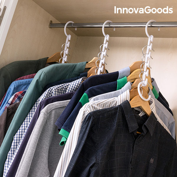 InnovaGoods Hanger Organiser for 40 Items  (24 Pieces)