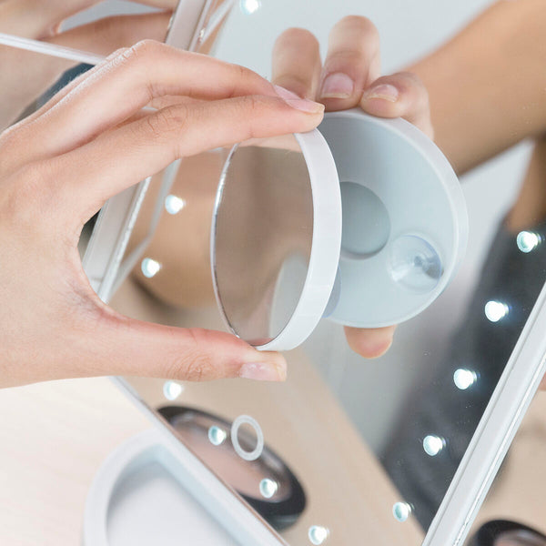 Magnifying Mirror with LED 4-in-1 Ledflect InnovaGoods