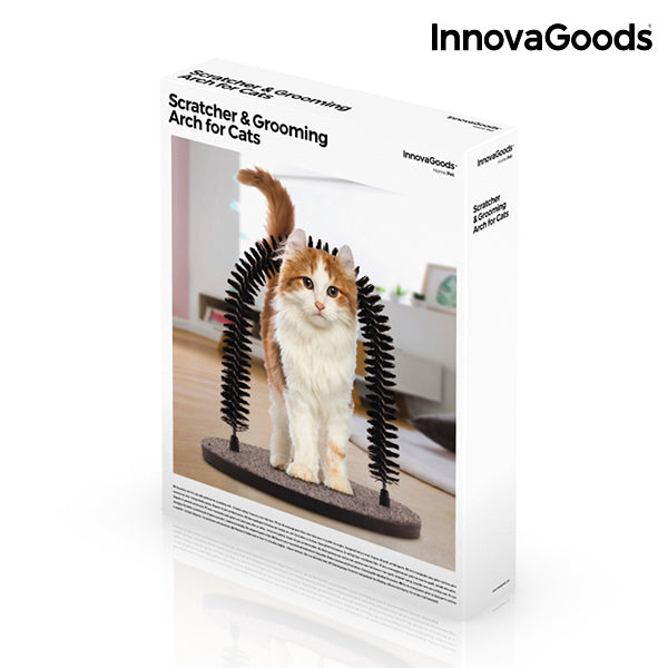 InnovaGoods Scratcher and Grooming Arch for Cats