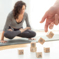 Yoga Würfelspiel Anandice InnovaGoods 7 Stück