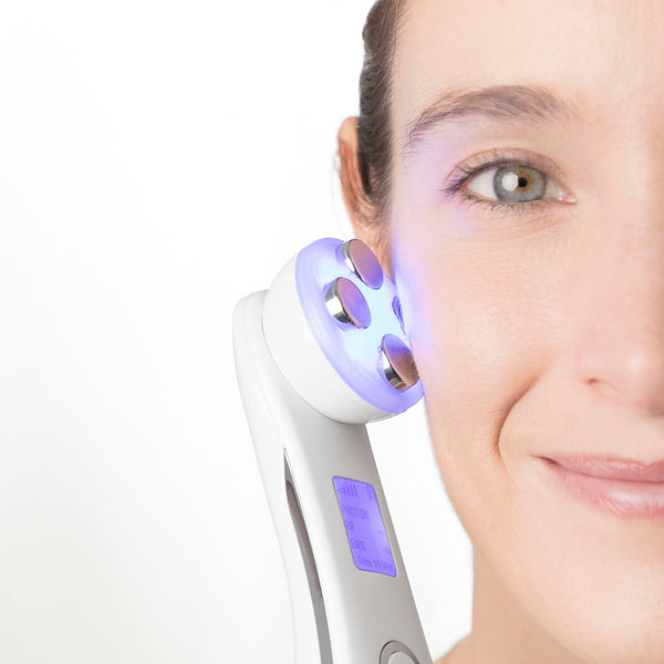 Facial Massager with Radiofrequency, Phototherapy and Electrostimulation Wace InnovaGoods