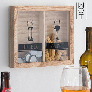 Wagon Trend Beer & Wine Wall Decoration for Stoppers