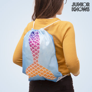 Junior Knows Mermaid Drawstring Bag