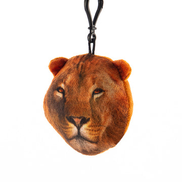 Soft Wild Animal Keyring with Sound