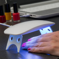 LED UV Lamp for Nails Mini InnovaGoods (White) (Multicolour) (Refurbished A+)