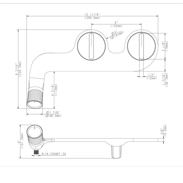 Toilet Bidet Seat Self-Wash Bidet Washer Unisex Bidet Sprayer Female Rear Washer