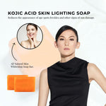 1x Kojie San Soap Bar - 135g Skin Lightening Kojic Acid Natural Original Bars