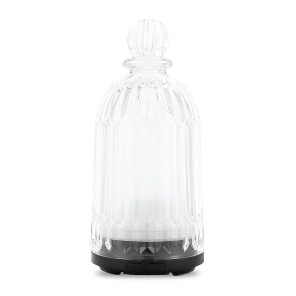 Essential Oil Aroma Diffuser - 120ml 3D Glass Bottle Ultrasonic Mist Humidifier