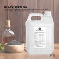 5L Pure Black Seed Oil - 100% Ethiopian Nigella Sativa Cumin Cold Pressed