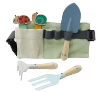 CALM & BREEZY KIDS GARDEN TOOL BELT BLUE