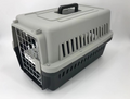 Medium Dog Cat Crate Pet Carrier Airline Cage With Bowl & Tray-Black