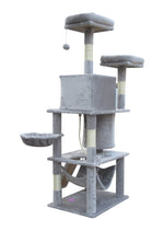 Large Cat Scratching Post Tree Scratcher Pole-Little Grey