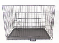 24' Portable Foldable Dog Cat Rabbit Collapsible Crate Pet Cage with Cover